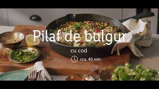 Pilaf de bulgur • retete Bucataria Lidl [upl. by Narut562]