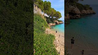 CALA ESMERALDA 🩵CALA DOR 🏝 MALLORCA 🩵 majorca MALLORCA PARADISE [upl. by Bluh]