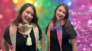 How to Crochet A Stunning Shawl With Just One Ball Of Yarn [upl. by Kippar]