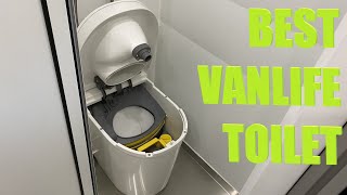 The BEST TOILET For Van Life Hint not composting [upl. by Mchugh]