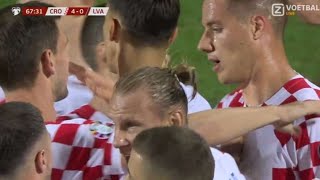 Croatia vs Latvia 50 All Goals ResultsHighlights Euro Qualifiers2024 Andrej Kramaric Goal [upl. by Arnaud]