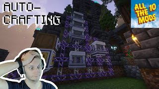 AUTOCrafting mit dem MESystem 💡 Minecraft All The Mods 10 [upl. by Rebekkah]