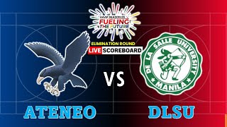 Ateneo vs DLSU  UAAP Mens Basketball Live Scoreboard 2023 [upl. by Maurise]