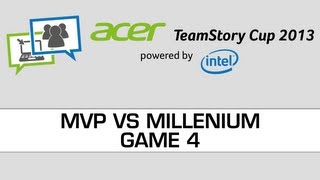 Acer Teamstory Cup 2013  MVP vs Millenium  Map 4 [upl. by Grindlay]