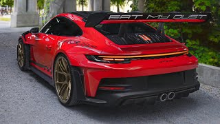 2023 Porsche 992 GT3 RS  Sound Drift Start Up [upl. by Kelula]