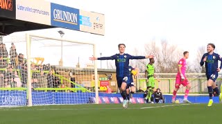 Pitchside Angle Goals v Forest Green [upl. by Brotherson]