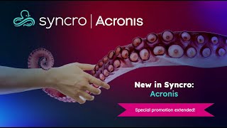 Syncro’s Acronis backup integration [upl. by Pace]