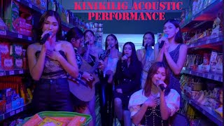 Bini  Kinikilig acoustic performance trending viral bini [upl. by Lrigybab]