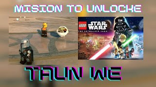 Lego star wars Skywalker saga unlocking Taun We [upl. by Ynor251]