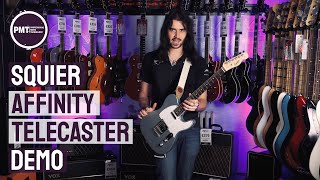 Squier Affinity Telecaster Demo Review  One Of The Best Cheap Guitars Around [upl. by Aria]