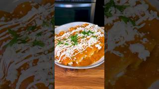 Comfort Food Classic Entomatadas Quick and Easy Recipe shorts [upl. by Atnahs]