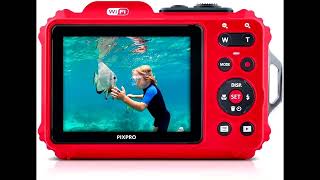 Review KODAK PIXPRO WPZ2 Rugged Waterproof Digital Camera 16MP 4X Optical Zoom Red [upl. by Erina871]