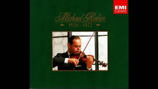 Paganini Violin Concerto 1  Michael Rabin EMI 6 CD 1936  1972 1991 [upl. by Rot]