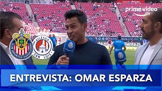 Entrevista a Omar Esparza exjugador de Chivas [upl. by Ymmas]