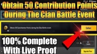 Obtain 50 Contribution Points During The Clan Battle Event [upl. by Hgeilyak]