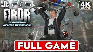 DEAD RISING DELUXE REMASTER Gameplay Walkthrough FULL GAME 4K 60FPS PS5  No Commentary [upl. by Elleon199]