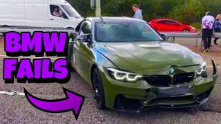 IDIOT BMW DRIVERS CRAZY BMW FAILS COMPILATION 2024  Majestic Motors [upl. by Aken]