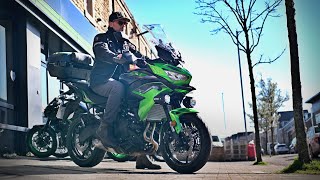 2022 Kawasaki Versys 650  Arrow Full System Exhaust  Pure Sound [upl. by Ariamo]