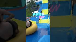 Water Slid  Water Ride  Swing  Water Park For Kids waterslid park shorts Water Park Fun [upl. by Aulea]