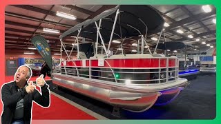 Halifax Boat Show Deal  2023 Trifecta 22 C LE Tritoon [upl. by Debi146]