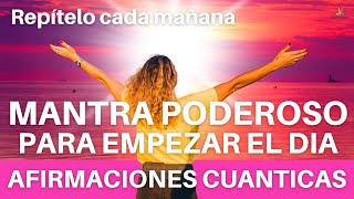 ☀️ DECRETOS de la MAÑANA ☀️  Afirmaciones para COMENZAR el DIA con ENERGIA en POSITIVO  Mindset [upl. by Doownyl]