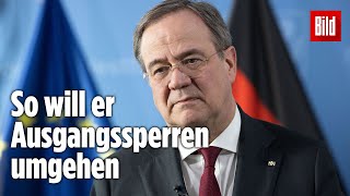 Corona Laschet kritisiert Ausgangssperren als „ganz falsches Mittel“ [upl. by Ruperta]