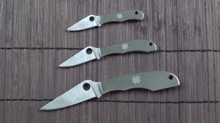 Perfect keychain knives Spyderco bug set review [upl. by Eirallih]