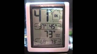 Best Review AcuRite 613 Indoor Thermometer Humidity Monitor [upl. by Lentha330]