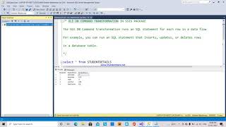 SSIS How To Connect OLE DB Source using SQL Server Table tr [upl. by Ober]