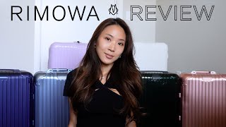 RIMOWA LUGGAGE REVIEW • ORIGINAL VS ESSENTIAL CABIN TRUNK CHECK IN [upl. by Sset]