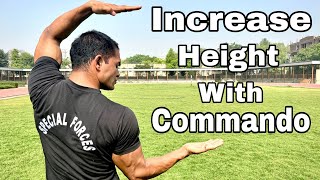 Increase Height With Commando  Commando Fitness Club [upl. by Ihana]