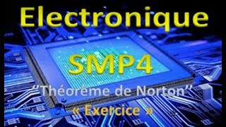 63Electronique SMP4  EX Théorème de Norton Darija Nero Academy [upl. by Ahsenre]