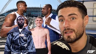 JOSH KELLY SAW BOTH ANTHONY JOSHUA amp DANIEL DUBOIS SPAR BREAKS IT DOWN TERENCE CRAWFORD SMITH [upl. by Bocock]