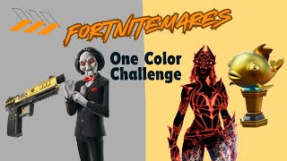 Fortnitemares One Color CHALLENGE [upl. by Shannan]