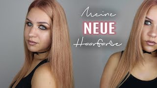 Ich FÄRBE meine HAARE RoseBlond 😍  LilixyMee [upl. by Arhez]