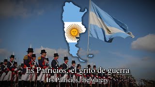 quotEl Uno Grandequot Argentine Patriotic March English  Spanish Lyrics [upl. by Aidole]