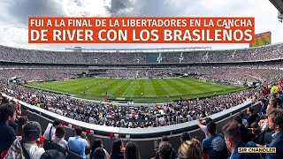 VIVÍ LA FINAL DE LA LIBERTADORES CON EL ESTADIO LLENO DE BRASILEÑOS [upl. by Shirleen]