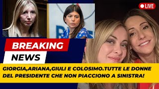 TUTTE LE DONNE DI DESTRACHE NON PIACCIONO ALLA SINISTRAALLA FACCIA DEL FEMMINISMO [upl. by Maxima]