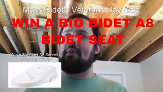 Win a Bio Bidet A8 Serenity Bidet Seat for free Normally 749 [upl. by Siobhan]