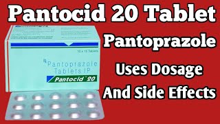 Pantocid 20 Tablet Uses Dosage And Side effects  Pantoprazole 20 mg [upl. by Autumn]