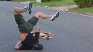 Extreme Skateboard Fails [upl. by Atilrep]