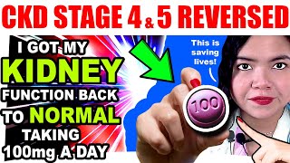 Kidney Disease CAN Be Reversed in any stage Taking This Vitamin [upl. by Tryck964]