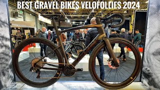 NEW Top 20 Best Gravel Bikes for 2024 DIFFERENT brands Part 1 of 2  Velofollies 2024 Kortrijk [upl. by Anallij]