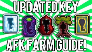 Terraria 12 How to get Key Molds UPDATED AFK FARM GUIDE demizegg [upl. by Ashely]