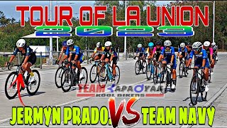 JERMYN PRADO VS TEAM NAVY GIRLS TOUR OF LA UNION 2023 [upl. by Ophelia]