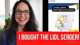 I bought the Lidl serger— worth the hype [upl. by Luapnaes]