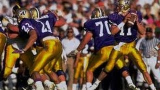 1991 Rose Bowl Iowa vs Washington part 1 of 2 [upl. by Jabe]