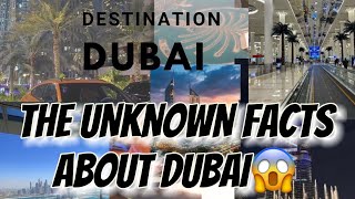 THINGS YOU NEED TO KNOW ABOUT DUBAI‼️ [upl. by Ruamaj]