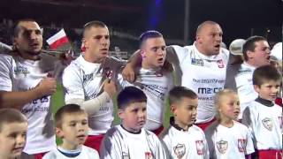 European Nations Cup Division 1B Poland 3010 Czech Rep Anthem of Poland [upl. by Sisxela]