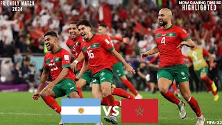 Argentina vs Morocco  32  Extended Highlights amp Goals  Friendly 2024 [upl. by Katerina901]